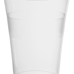 Bicchiere 350 CC Trasparente in Polipropilene Infrangibile Tacca 0,25 L 50 Pezzi