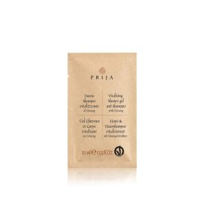 Prija Doccia Shampoo Vitalizzante al Ginseng in Bustina da 10 Ml 600 Pezzi