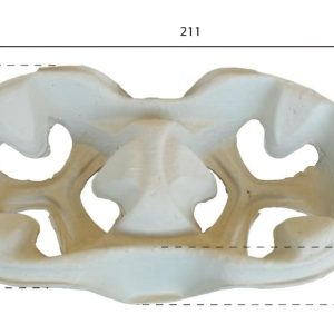 Porta Bicchieri 2 Posti in Polpa di Carta Riciclata 211x112 MM 100 Pezzi