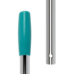 Manico in Acciaio Cromato Compattabile 2 Pezzi con Foro  Ø22 Mm 130 Cm - 1