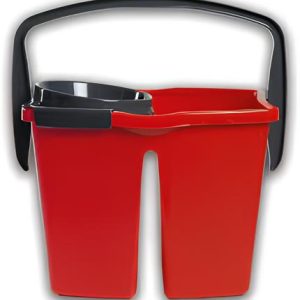 Secchio Doppia Vasca con Strizzatore 14 Litri Arix Duplex