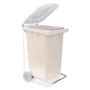 Kit Pedale + Anello in Acciaio Zincato per Bidone Raccolta Differenziata 240 LT - 2