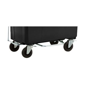 Pedale + Aste In acciaio Zincato per Bidone Industriale carrellato 770 LT - 1