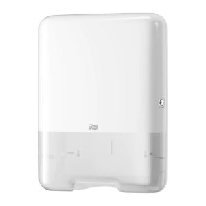 Tork 553000 553100 Dispenser Asciugamani Piegati a V/C in Plastica H3 Bianco - 3
