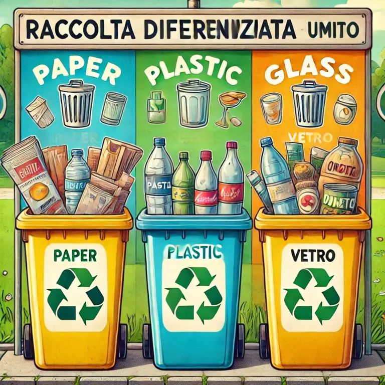 come fare la raccolta differenziata