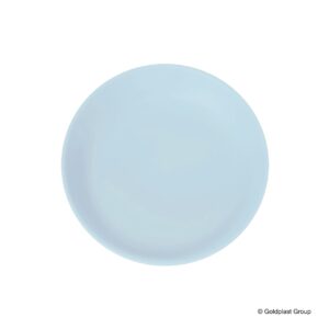 Piatto Piano Mineral PP Tipo Melamina Riutilizzabile  208 mm - 1 Pz Vari Colori - 3