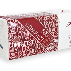 Tovaglioli Monovelo Compact 33X33 100% Pura Cellulosa 500 PZ