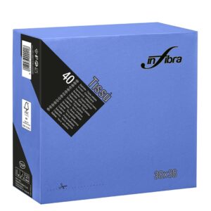 Tovaglioli Vari Colori Tissù 38x38 2 Veli Punta a Punta Pura Cellulosa 40 PZ - 4