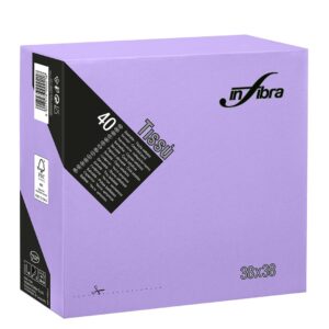 Tovaglioli Vari Colori Tissù 38x38 2 Veli Punta a Punta Pura Cellulosa 40 PZ - 14