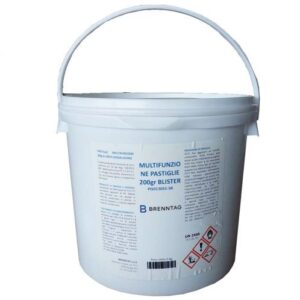 Brenntag Pastiglie Polifunzione da 200 Gr Blisterate Tanica 10 Kg