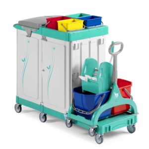 TTS Magic Line 370E Carrello Pulizia Modulare CAM per Spazi Ridotti