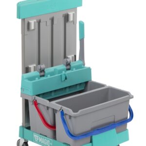 TTS Mini Magic 160B7 Carrello Lavaggio Compatto con Strizzatore e 2 Secchi