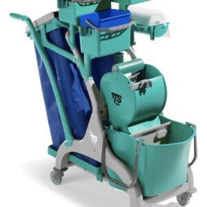 TTS Nick Star 126 Carrello Lavaggio Ergonomico con Strizzatore a Rullo e CAM