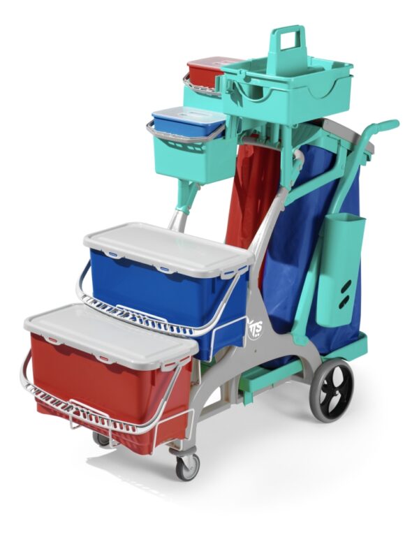 TTS Nick Star Healthcare 2030 Carrello Preimpregnato Modulare Ambienti a Rischio