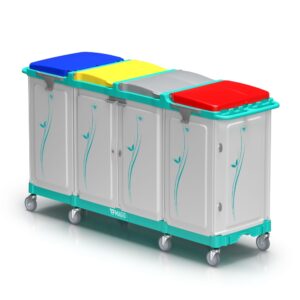 TTS Magic Line 190P Carrello Raccolta Differenziata con Porta Frontale