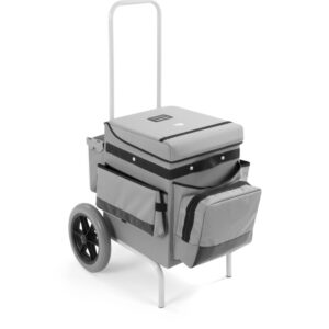 TTS H-Cube Trail Trolley compatto per pulizia camere con ruote grandi  300 mm - 1