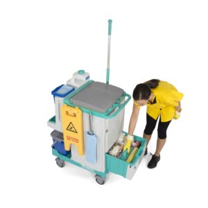 TTS Magic System 850V Carrello Chiuso con Raccolta 90L e Sistema Lavaggio - 4