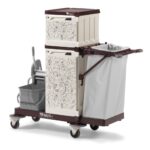 TTS MagicArt 141 Safety Plus: Carrello Albergo Chiuso con Lavaggio e Portasacco