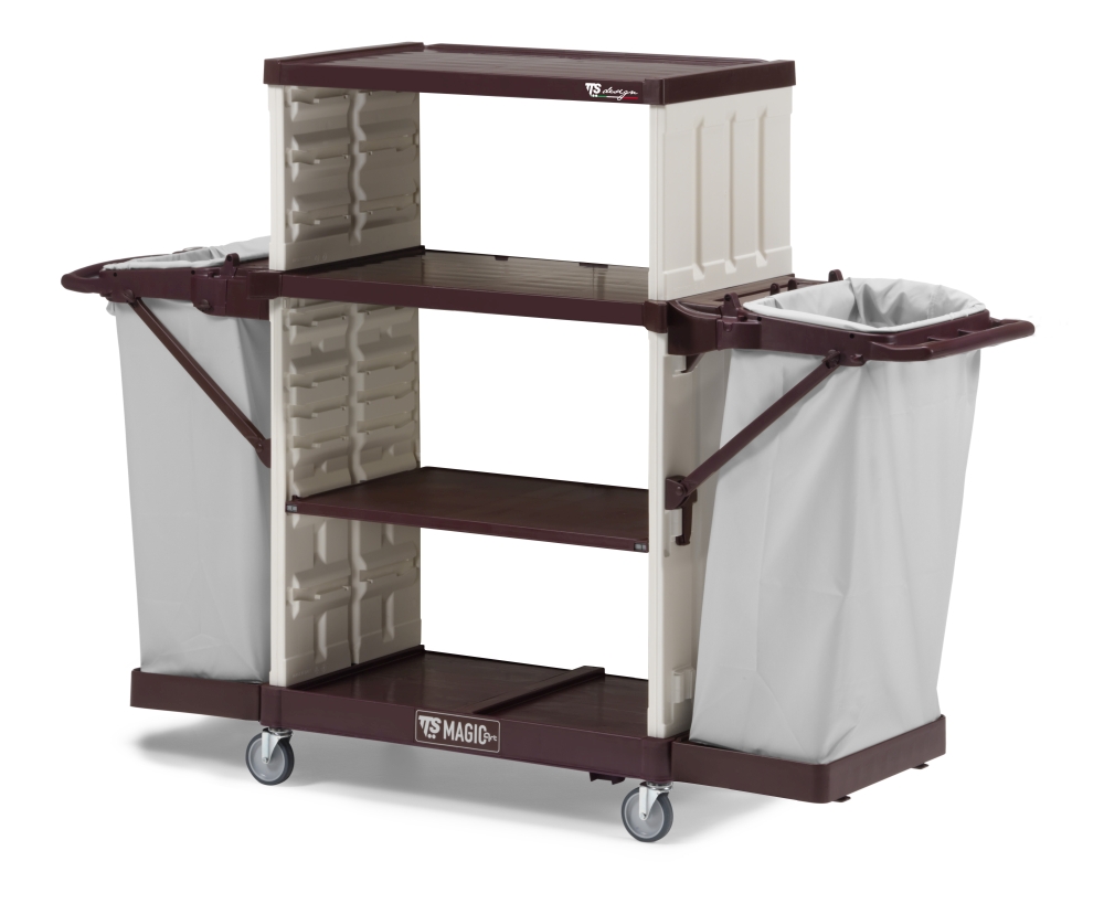 TTS MagicArt 27 Basic Carrello Albergo Aperto con Portasacchi Compattabili
