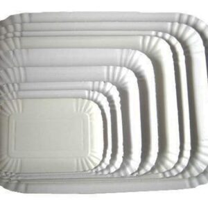 Vassoi in Cartone Bianco per Dolci Pasticceria Gastronomia Confezione da 10 KG - 1
