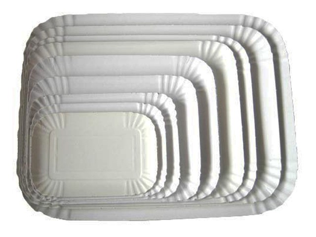 Vassoi in Cartone Bianco per Dolci Pasticceria Gastronomia Confezione da 10 KG