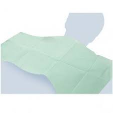 Bavaglio per Dentisti in Polietilene + Carta 33x45 Cm 500 Pezzi
