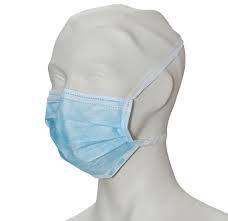 Mascherina chirurgica 3 Veli Monouso in TNT 50 Pezzi - 2