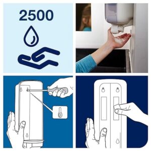 Tork 561500 Dispenser Manuale di Sapone e Prodotti per la Pelle S4 Bianco - 3