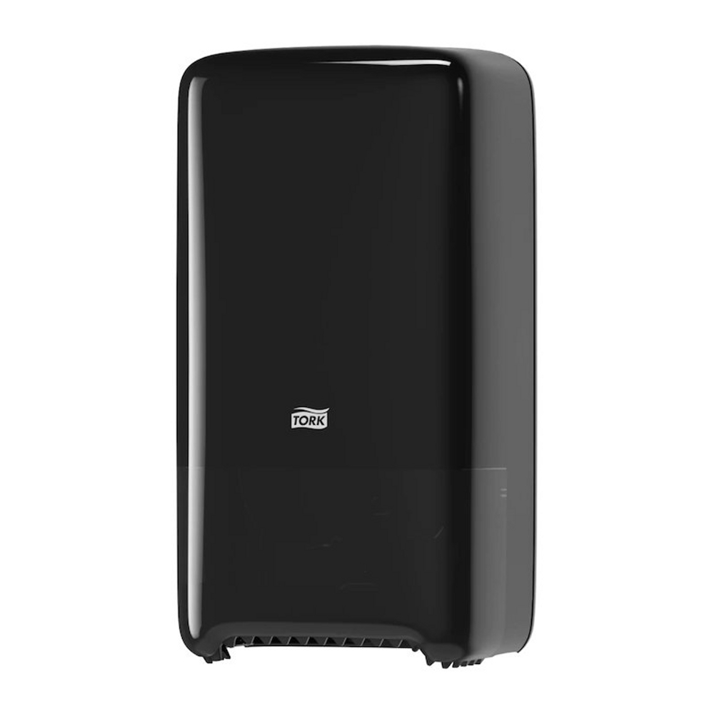 Tork 557508 Dispenser doppio rotolo carta igienica Mid-Size Plastica T6 Nero