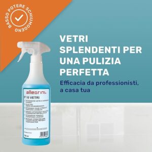 Allegrini IP 10 Vetri Detergente Vetri e Superfici Lavabili 750 Ml - 4