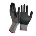 Guanti da Lavoro Nylon Nitrile Grip Puntinato EN 388 DPI II CAT Grigio