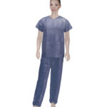 Divisa Monouso Ospedali SMS 30 gsm Casacca e Pantalone DM Classe I Blu