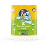 Traversina Assorbente per Cani Tappetino Igienico 60x60 10 Pezzi