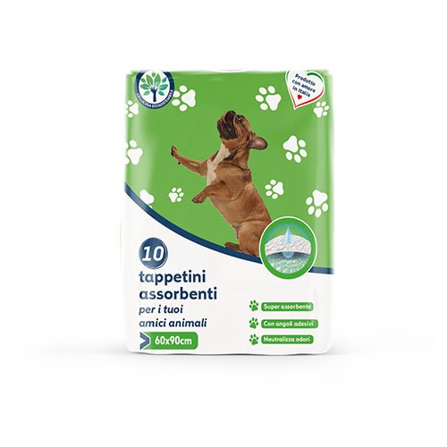 Traversina Premium Assorbente per Cani Tappetino Igienico 60x90 10 Pezzi