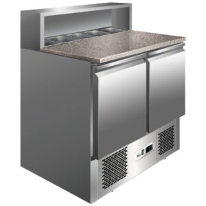 Saladette Refrigerata Statica 5 GN1/6 288 L, 9007001100 mm