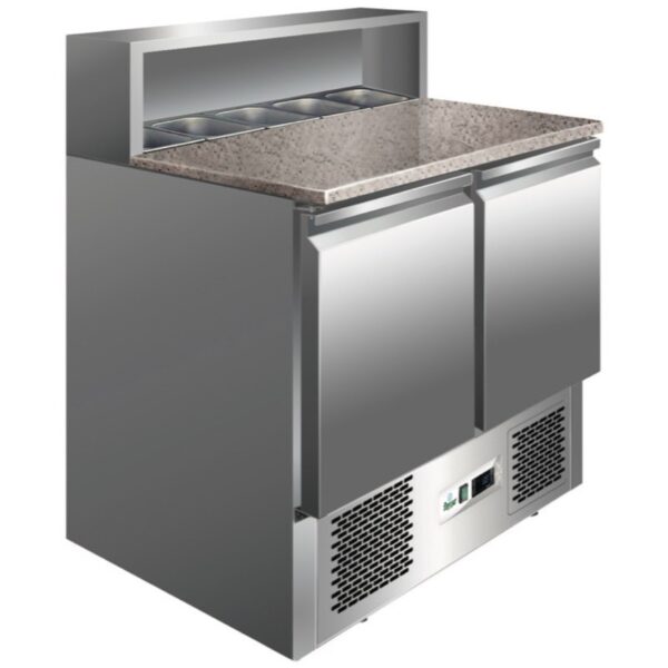 Saladette Refrigerata Statica 5 GN1/6 288 L, 9007001100 mm