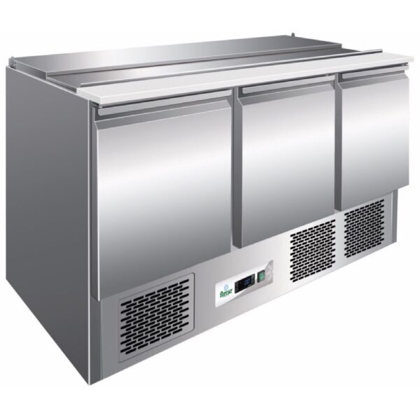 Saladette Refrigerata Statica 4 GN1/1 368 L, 1365700850 mm