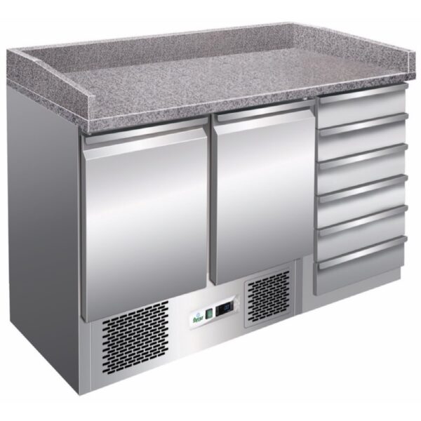 Banco Pizza Refrigerato Statico 14007001020 mm