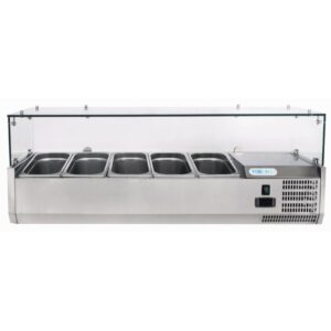 Vetrina Refrigerata Pizza 1200 mm +2+8°C