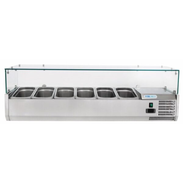 Vetrina Refrigerata Pizza +2+8°C 1400335 cm