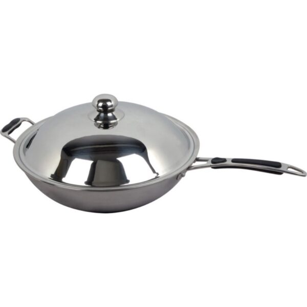 Pentola per Piastra a Induzione Wok