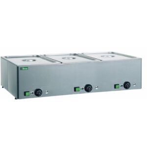 Tavola Calda a Bagnomaria 3 GN1/1 3000 W 995422 cm