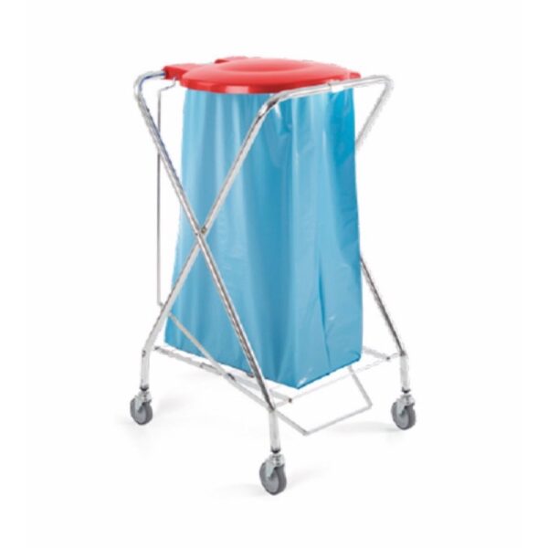 Carrello Portasacco Cromato 5856102 cm