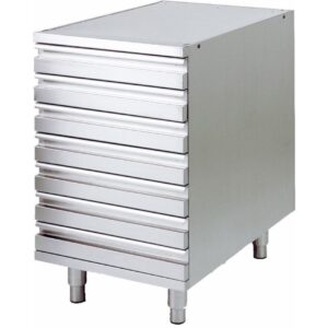 Cassettiera Inox per Banchi Pizza 520800810 mm