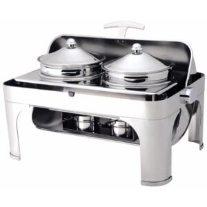 Chafing Dish Roll-Top con 2 Bacinelle 4,6 L 6548,542,9 cm