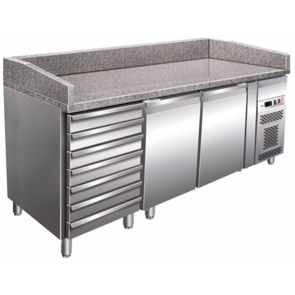 Banco Pizza Refrigerato Ventilato Classe B 20208001000 mm