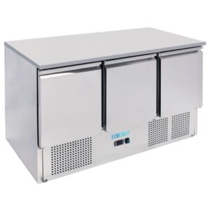 Saladette Refrigerata Statico +2+8°C 1365700880 mm