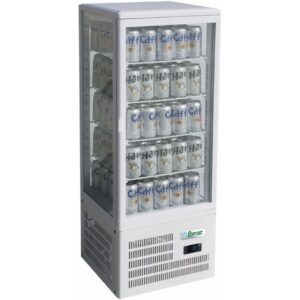 Vetrina Refrigerata Ventilata con Luce LED 4 L