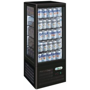 Vetrina Refrigerata Ventilata con Luce LED 98 L 4 L