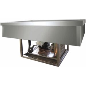 Vasca Refrigerata ad Incasso 2 GN1/1 +2°C +8°C 776855 cm